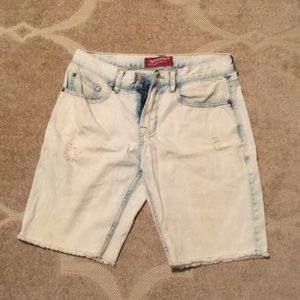Arizona jean bleached shorts